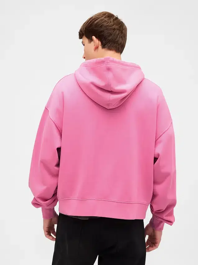 Bluza z kapturem dla dorosłych, oversize, z zamkiem, z grubego polaru
