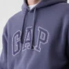 Bluza z kapturem dla dorosłych Vintagesoft Arch Logo