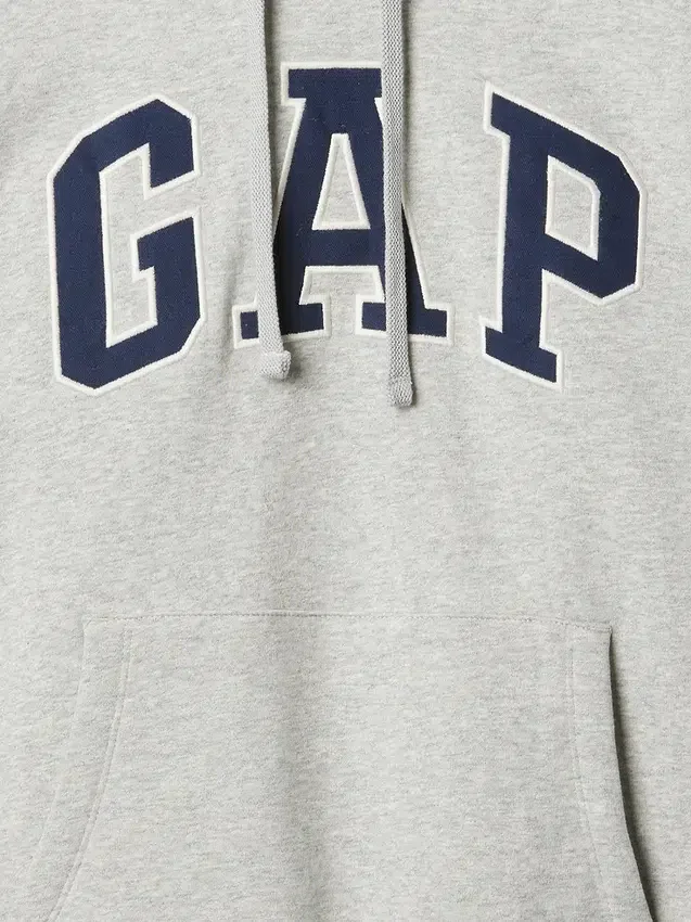 Bluza z kapturem dla dorosłych Vintagesoft Arch Logo