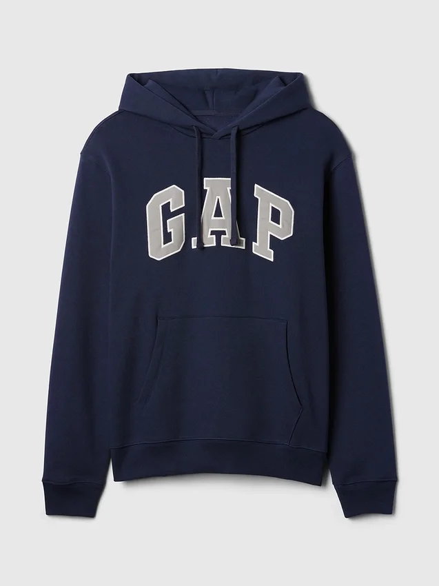 Bluza z kapturem dla dorosłych Vintagesoft Arch Logo