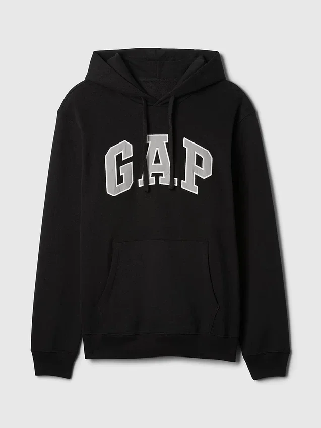Bluza z kapturem dla dorosłych Vintagesoft Arch Logo