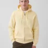 Bluza z kapturem dla dorosłych Vintagesoft Arch Logo Zip