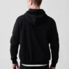 Bluza z kapturem dla dorosłych Vintagesoft Arch Logo Zip