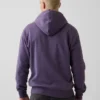 Bluza z kapturem dla dorosłych Vintagesoft Arch Logo Zip