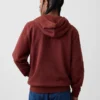 Bluza z kapturem dla dorosłych Vintagesoft Arch Logo Zip