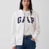 Bluza z kapturem dla dorosłych Vintagesoft Arch Logo Zip