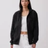 Bluza z kapturem dla dorosłych Vintagesoft Arch Logo Zip