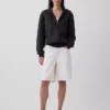 Bluza z kapturem dla dorosłych Vintagesoft Arch Logo Zip