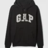 Bluza z kapturem dla dorosłych Vintagesoft Arch Logo Zip