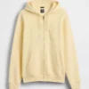 Bluza z kapturem dla dorosłych Vintagesoft Arch Logo Zip