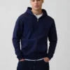 Bluza z kapturem dla dorosłych Vintagesoft Relaxed Zip