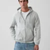 Bluza z kapturem dla dorosłych Vintagesoft Relaxed Zip