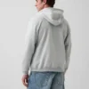 Bluza z kapturem dla dorosłych Vintagesoft Relaxed Zip