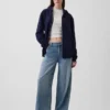 Bluza z kapturem dla dorosłych Vintagesoft Relaxed Zip