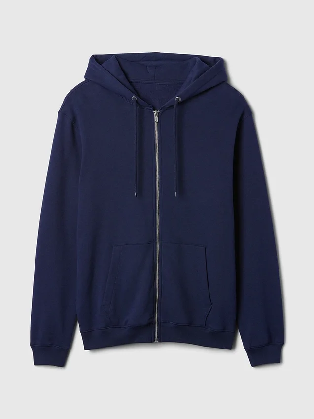 Bluza z kapturem dla dorosłych Vintagesoft Relaxed Zip