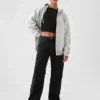 Bluza z kapturem dla dorosłych Vintagesoft Relaxed Zip