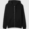 Bluza z kapturem dla dorosłych Vintagesoft Relaxed Zip