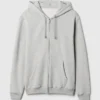 Bluza z kapturem dla dorosłych Vintagesoft Relaxed Zip