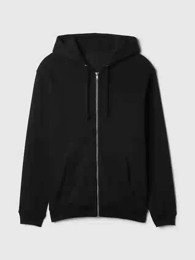 Bluza z kapturem dla dorosłych Vintagesoft Relaxed Zip