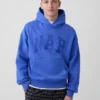 Bluza z kapturem dla dorosłych Vintagesoft z nadrukiem logo