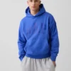 Bluza z kapturem dla dorosłych Vintagesoft z nadrukiem logo