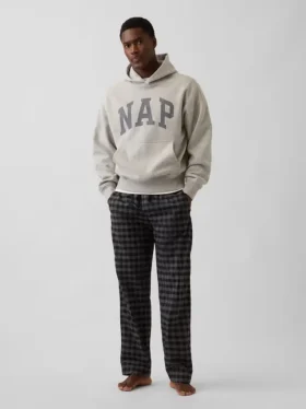 Bluza z kapturem dla dorosłych Vintagesoft z nadrukiem logo