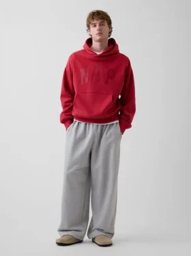 Bluza z kapturem dla dorosłych Vintagesoft z nadrukiem logo