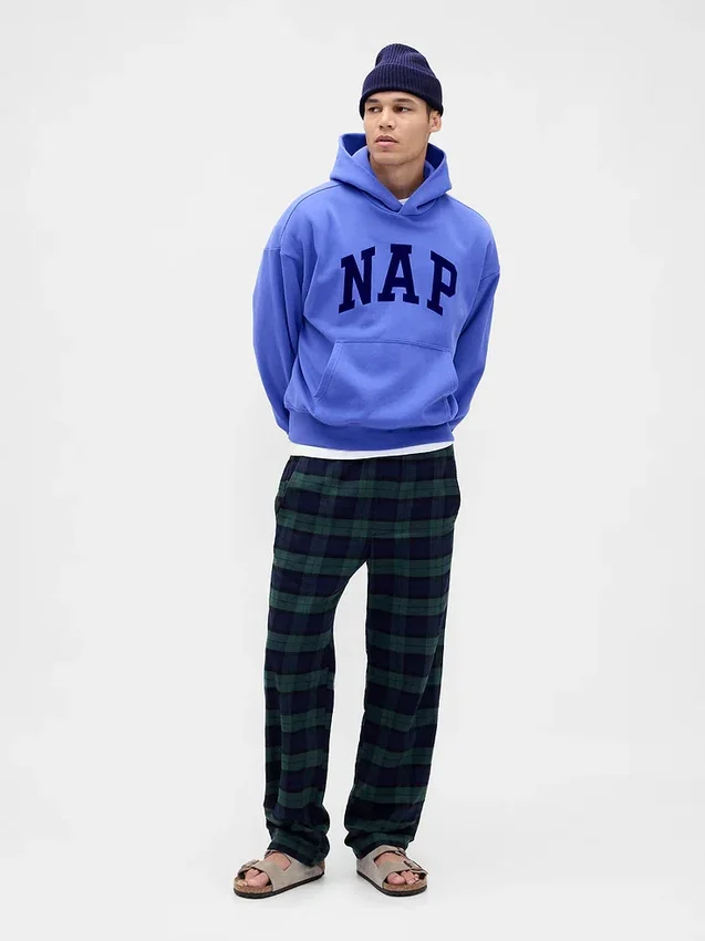 Bluza z kapturem dla dorosłych Vintagesoft z nadrukiem logo