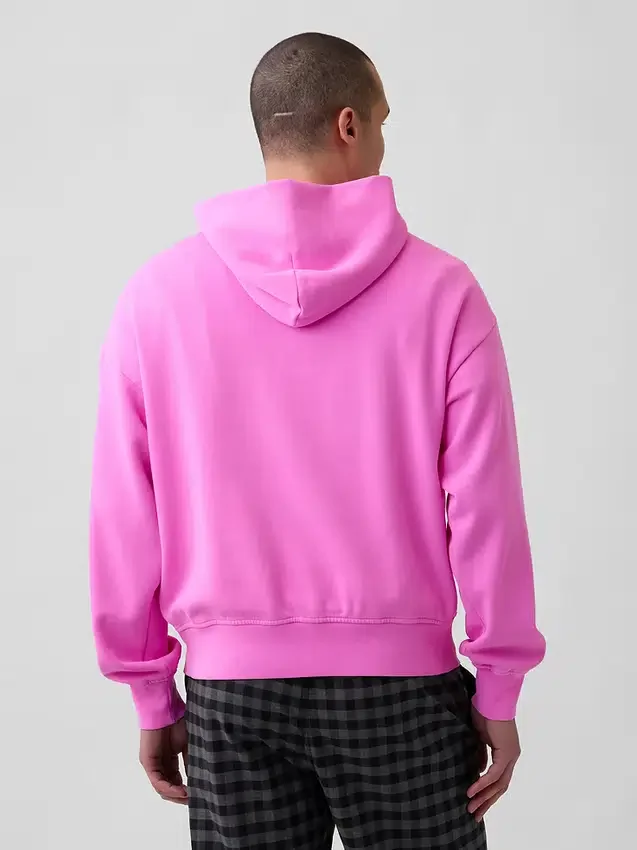 Bluza z kapturem dla dorosłych Vintagesoft z nadrukiem logo