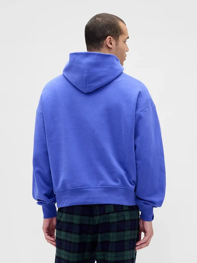 Bluza z kapturem dla dorosłych Vintagesoft z nadrukiem logo