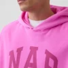 Bluza z kapturem dla dorosłych Vintagesoft z nadrukiem logo