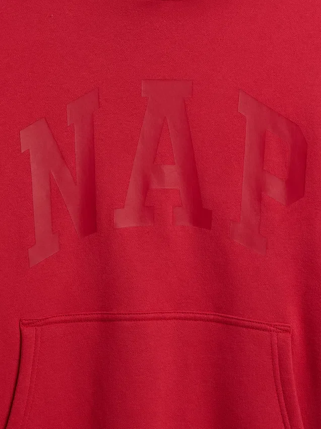 Bluza z kapturem dla dorosłych Vintagesoft z nadrukiem logo