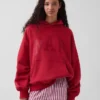 Bluza z kapturem dla dorosłych Vintagesoft z nadrukiem logo