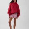 Bluza z kapturem dla dorosłych Vintagesoft z nadrukiem logo