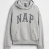 Bluza z kapturem dla dorosłych Vintagesoft z nadrukiem logo