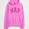 Bluza z kapturem dla dorosłych Vintagesoft z nadrukiem logo