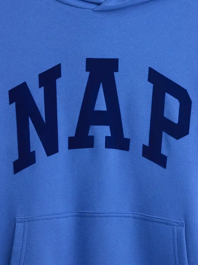 Bluza z kapturem dla dorosłych Vintagesoft z nadrukiem logo