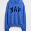 Bluza z kapturem dla dorosłych Vintagesoft z nadrukiem logo