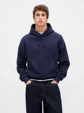 Bluza z kapturem dla dorosłych z bardzo grubej dzianiny frotte typu French Terry