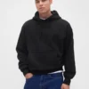 Bluza z kapturem dla dorosłych z bardzo grubej dzianiny frotte typu French Terry