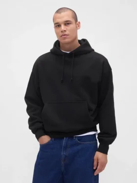 Bluza z kapturem dla dorosłych z bardzo grubej dzianiny frotte typu French Terry