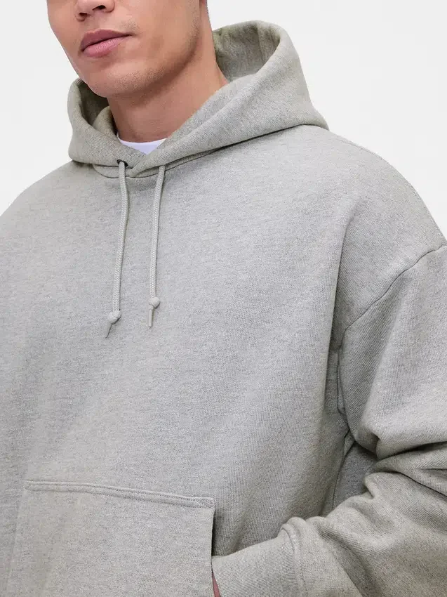 Bluza z kapturem dla dorosłych z bardzo grubej dzianiny frotte typu French Terry