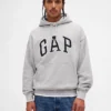 Bluza z kapturem dla dorosłych z bardzo grubej dzianiny frotte typu French Terry, oversize, z logo