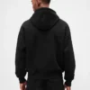 Bluza z kapturem dla dorosłych z bardzo grubej dzianiny frotte typu French Terry, oversize, z logo