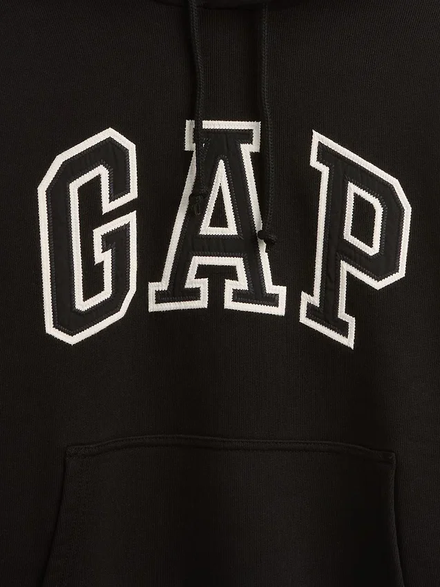 Bluza z kapturem dla dorosłych z bardzo grubej dzianiny frotte typu French Terry, oversize, z logo