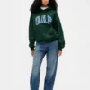 Bluza z kapturem dla dorosłych z bardzo grubej dzianiny frotte typu French Terry, oversize, z logo
