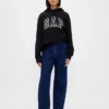 Bluza z kapturem dla dorosłych z bardzo grubej dzianiny frotte typu French Terry, oversize, z logo