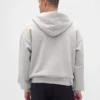 Bluza z kapturem dla dorosłych z bardzo grubej dzianiny frotte z zamkiem błyskawicznym