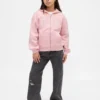 Bluza z kapturem dla dzieci Vintagesoft z Arch Logo GAP