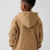 Bluza z kapturem dla dzieci Vintagesoft z logo i zamkiem